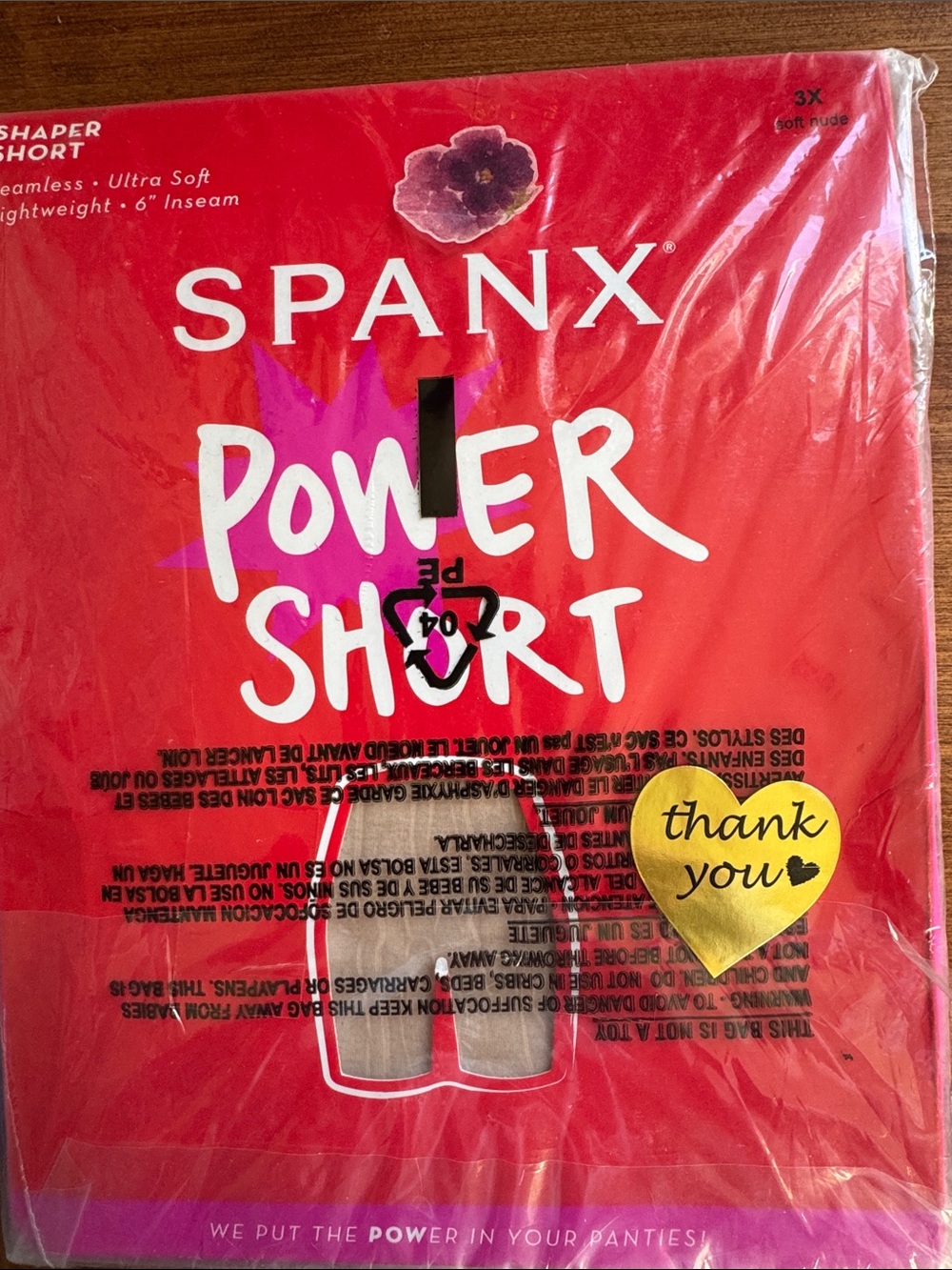 NEW SPANX Women's Power Shorts - Soft Nude